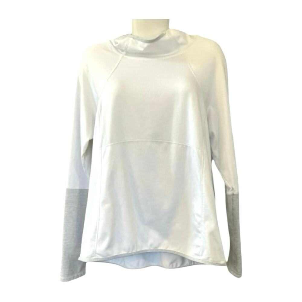 AVIA Women's Artic White Long Sleeve Cold Weather Hoodie | Size XXL/2X (20)